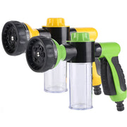 🐕 Dog Bath Sprayer with Soap Dispenser — 8-Mode Hose Attachment