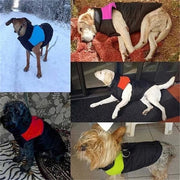 🐾 Winter Waterproof Dog Vest — Fleece-Lined, Zipper & Built-in Harness (S–7XL)