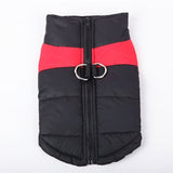 🐾 Winter Waterproof Dog Vest — Fleece-Lined, Zipper & Built-in Harness (S–7XL)