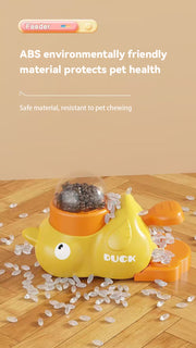 🐣 Little Yellow Duck Interactive Pet Feeder