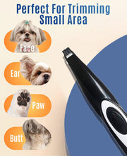 ✂️ Pet Mini Safe Trimmer — Quiet Cordless Grooming for Dogs & Cats