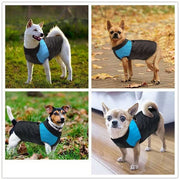 🐾 Winter Waterproof Dog Vest — Fleece-Lined, Zipper & Built-in Harness (S–7XL)
