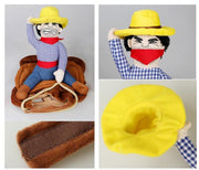 Dog Costume — Cowboy Rider