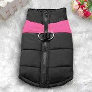 🐾 Winter Waterproof Dog Vest — Fleece-Lined, Zipper & Built-in Harness (S–7XL)