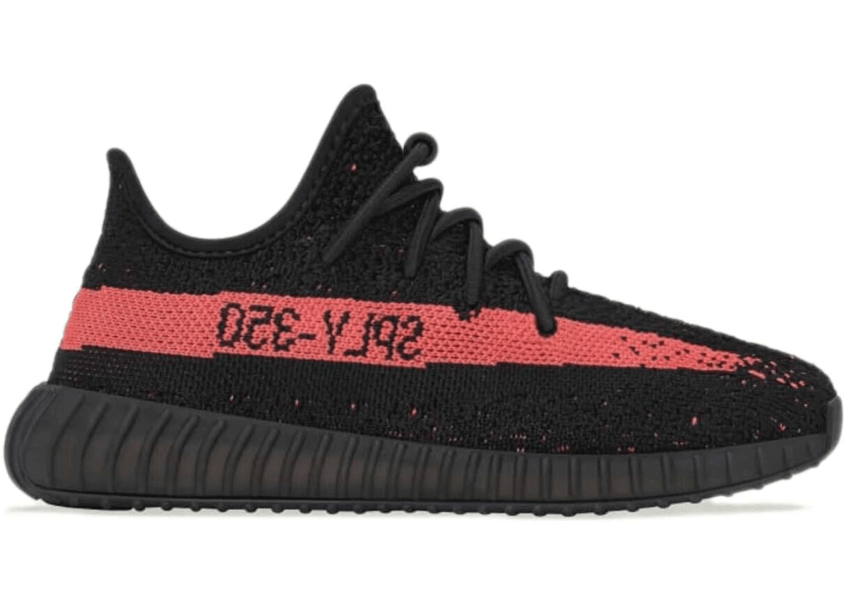 Adidas Yeezy Boost 350 V2 Core Black Red (Kids)