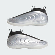 Men's Adidas Harden Volume 10 - Silver Metallic / Core Black / Lucid Orange