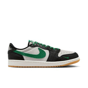 Retro 1 Low OG Phantom and Pine Green - Mens