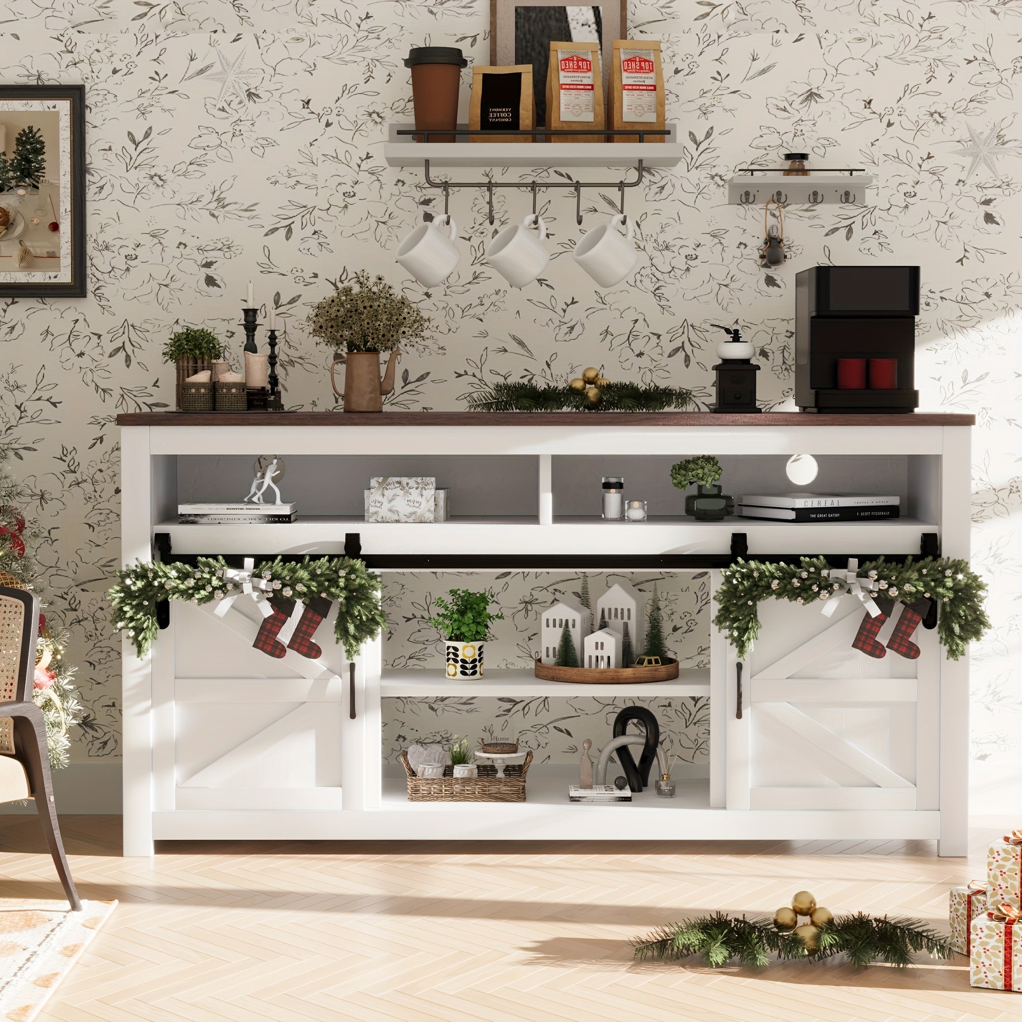 Fireplace TV Stand for TVs Up to 70\