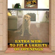 🚪 Portable Safety Gate for Kids & Pets — No Drill Mesh Door Guard