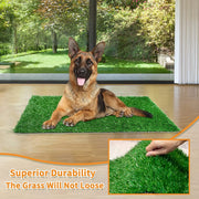 🐾 Indoor Dog Grass Pee Pad — Easy Potty Training