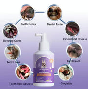 🦷 Pet Teeth Cleaning Spray — VOHC Certified, Kills 98.99% Bacteria, Dogs & Cats