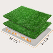 🐾 Indoor Dog Grass Pee Pad — Easy Potty Training