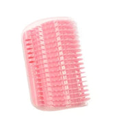 🐱 Cat Corner Self-Groomer — Wall-Mount Massage Brush with Catnip Compartment