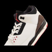 Air Jordan Retro 3 (Sail/Black-University Red-Pale Ivory)